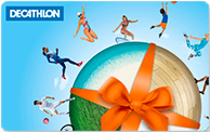 €10 Decathlon une Carte Cadeau