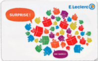 €10 Leclerc une Carte Cadeau