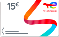 €15 TotalEnergies une Carte Cadeau